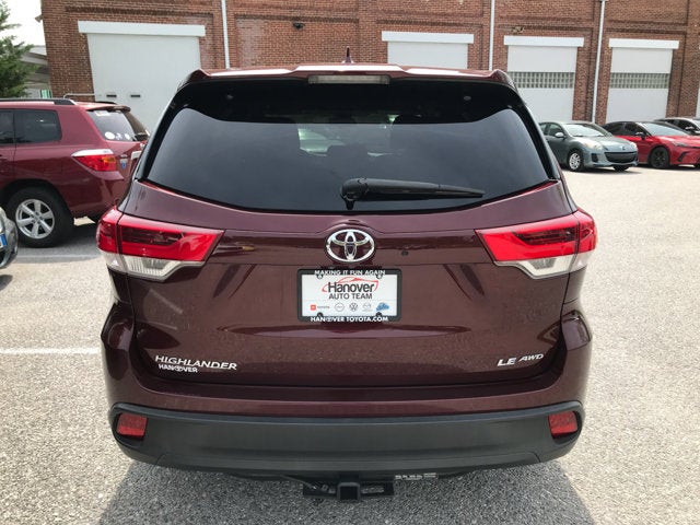 2017 Toyota Highlander LE Plus