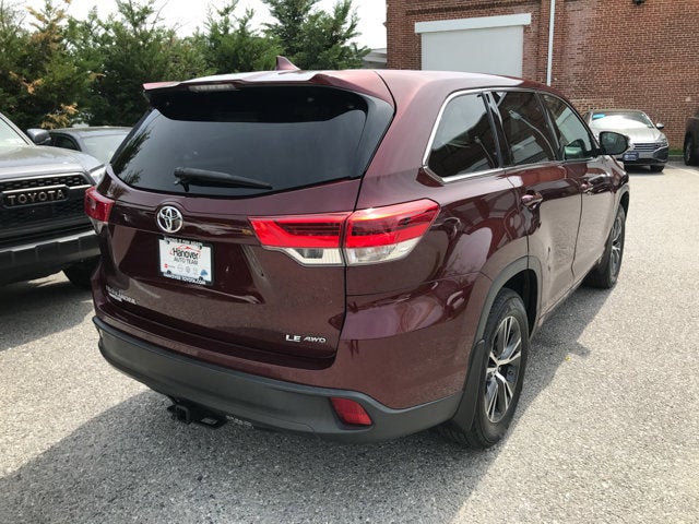 2017 Toyota Highlander LE Plus