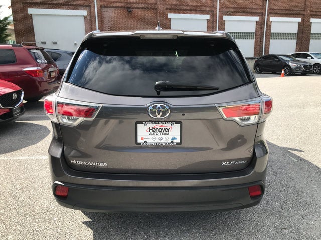 2016 Toyota Highlander XLE