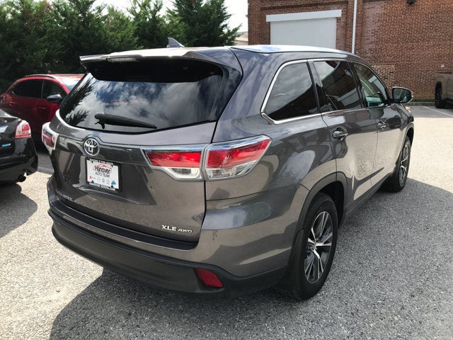 2016 Toyota Highlander XLE