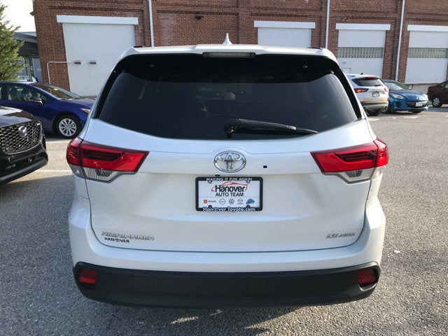 2018 Toyota Highlander SE