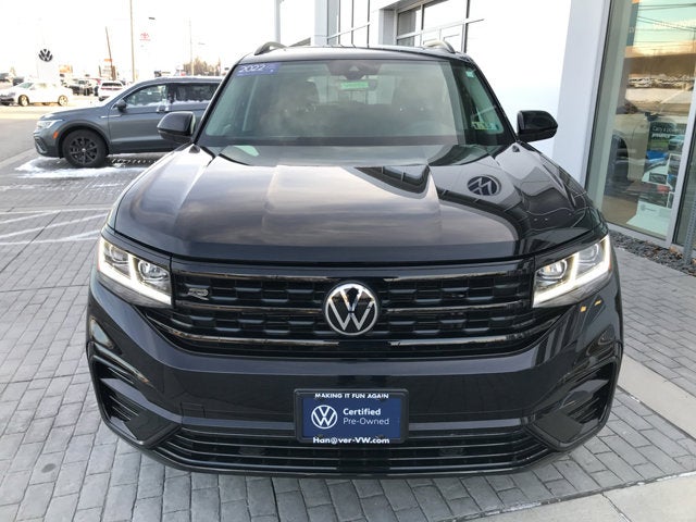 2022 Volkswagen Atlas 3.6L V6 SEL R-Line Black