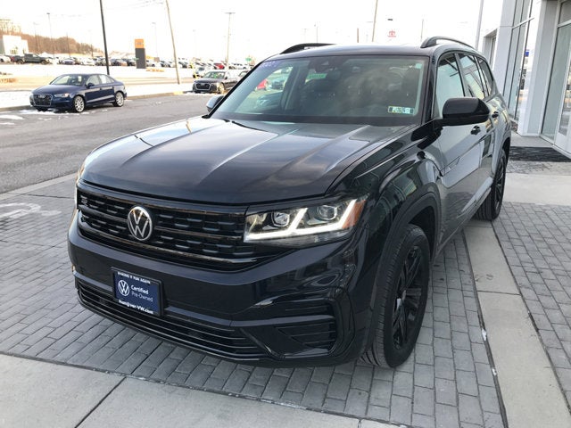 2022 Volkswagen Atlas 3.6L V6 SEL R-Line Black