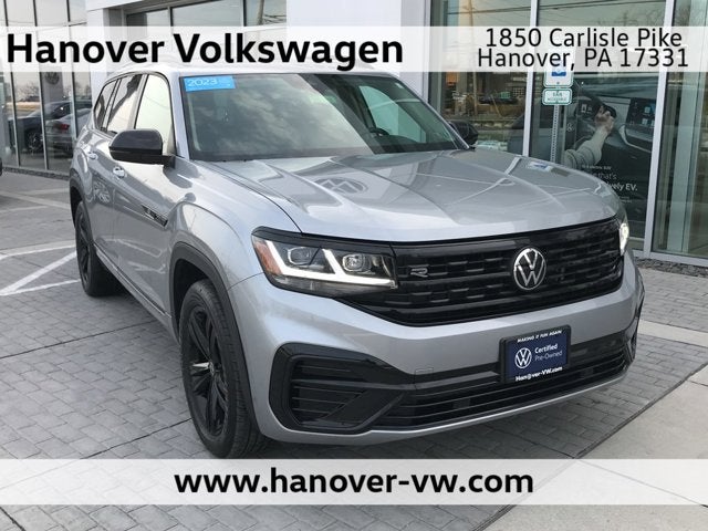 2023 Volkswagen Atlas 3.6L V6 SEL R-Line Black