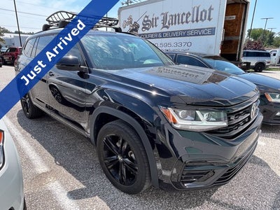 2023 Volkswagen Atlas 3.6L V6 SEL R-Line Black
