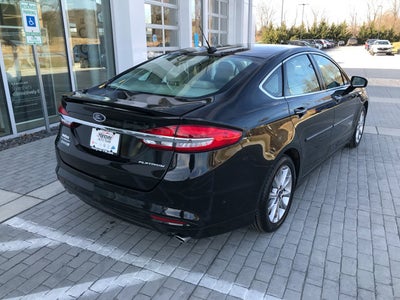 2017 Ford Fusion Energi Platinum
