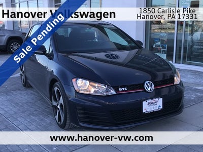 2017 Volkswagen Golf GTI S