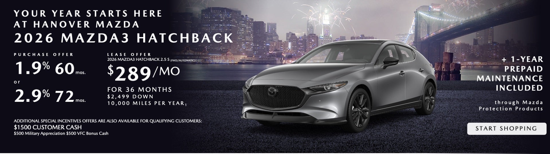 2026 Mazda3 Hatchback